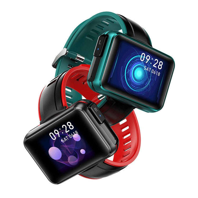 2 in 1 T91 Smart Watch With Wireless Bluetooth Headset