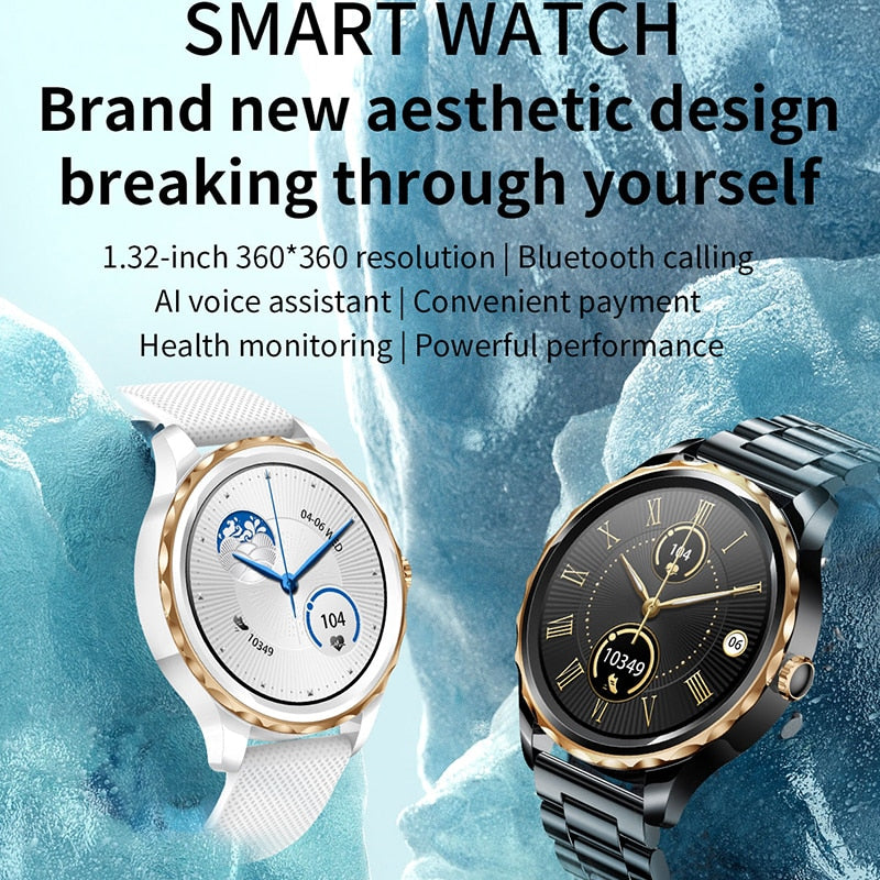 GEJIAN E23 Bluetooth Call Smart Watch Women's Fitness Bracelet