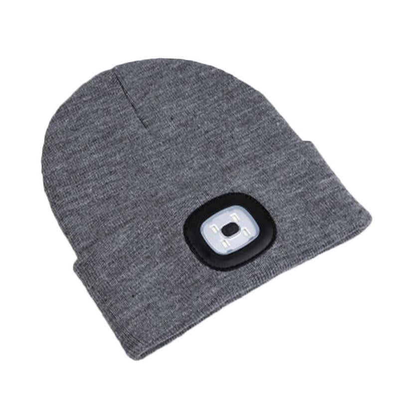 Led USB Rechargeable Light Up Beanie
