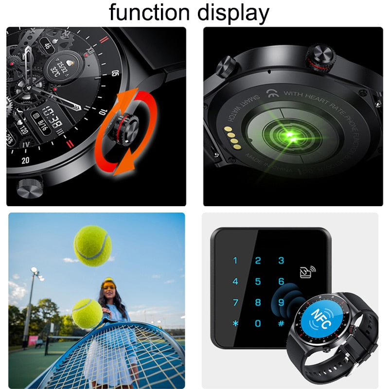 LIGE ECG+PPG Bluetooth Smart Watch
